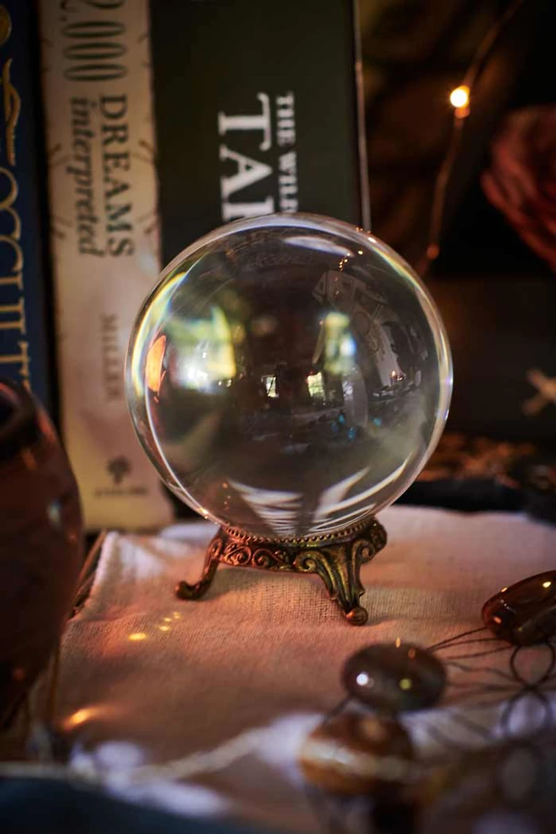Buy Glass Sphere with Stand Online at Earthbound Trading