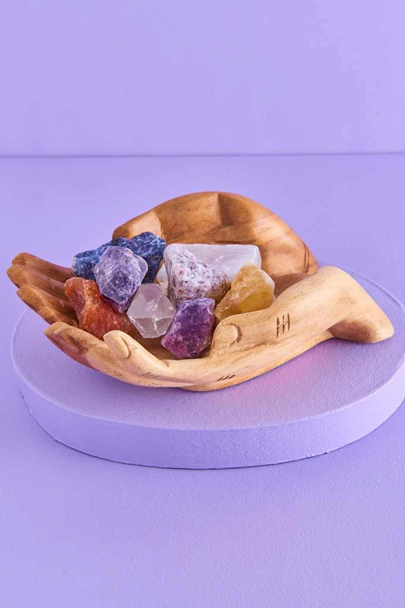 Buy Open Hands Wooden Catch All Dish Online at Earthbound Trading