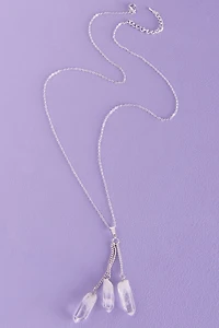 Buy Quartz Trio Necklace Online at Earthbound Trading