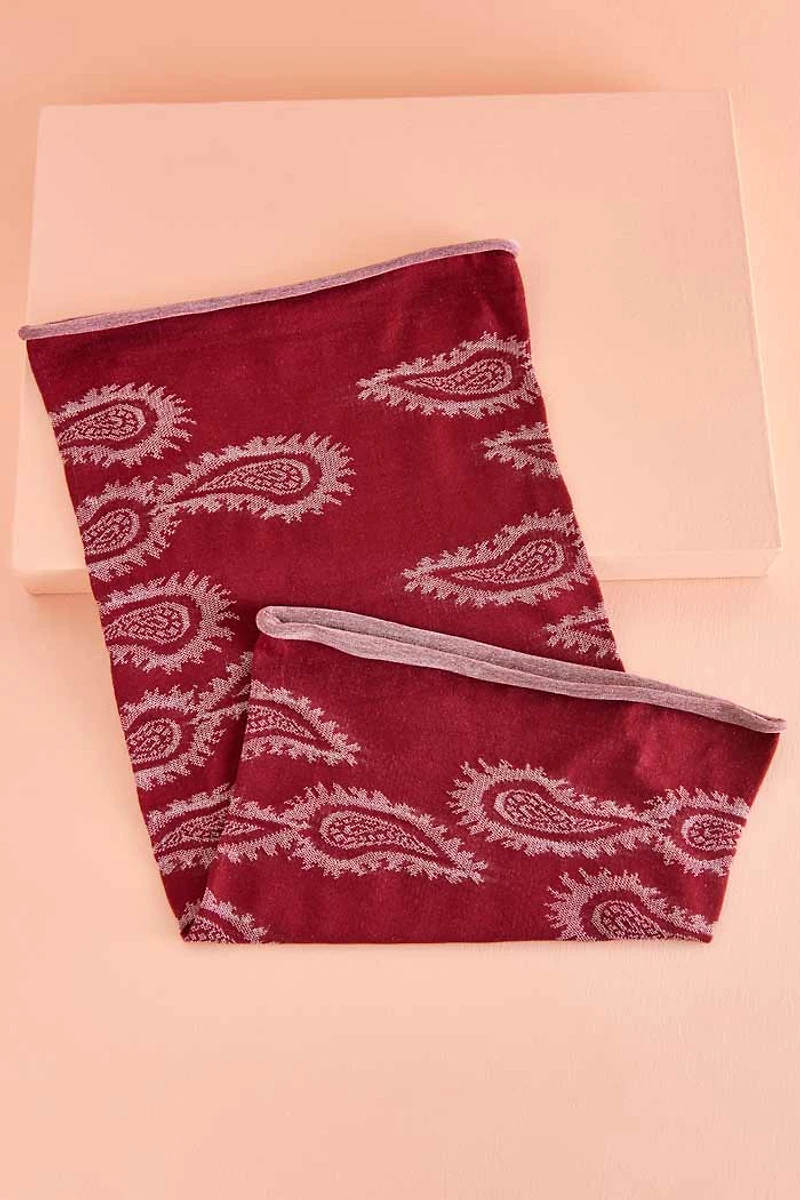 Buy Wine Paisley Reversible Headband Online at Earthbound Trading