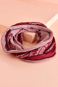 Buy Wine Paisley Reversible Headband Online at Earthbound Trading
