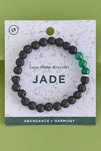 Buy Jade and Lava Stone Diffuser Bracelet Online at Earthbound Trading