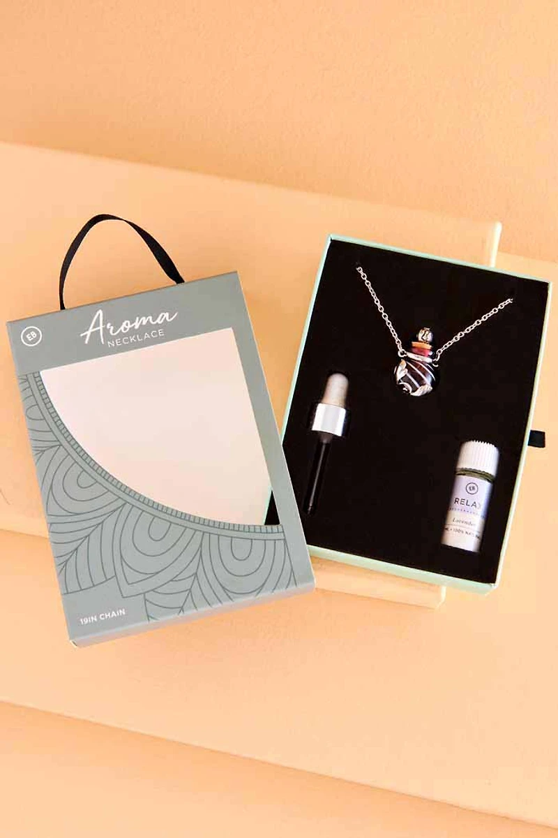 Buy Relax Aroma Necklace Online at Earthbound Trading