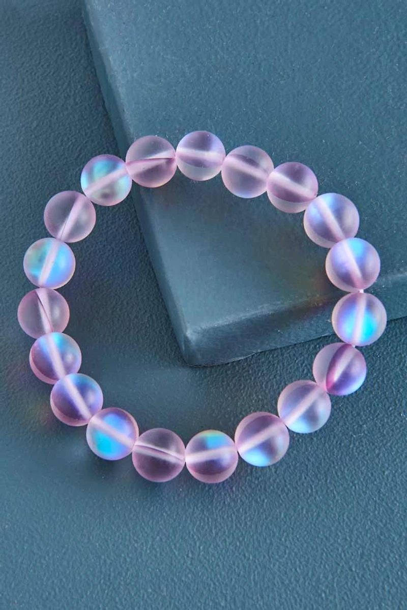 Buy Spiritual Aura Beads Bracelet in Purple Online at Earthbound Trading
