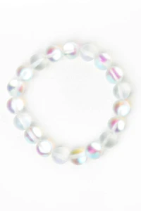 Buy Balanced Aura Beads Bracelet in Clear Online at Earthbound Trading