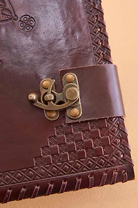 Buy XL Brown Leather Chakra Journal Online at Earthbound Trading
