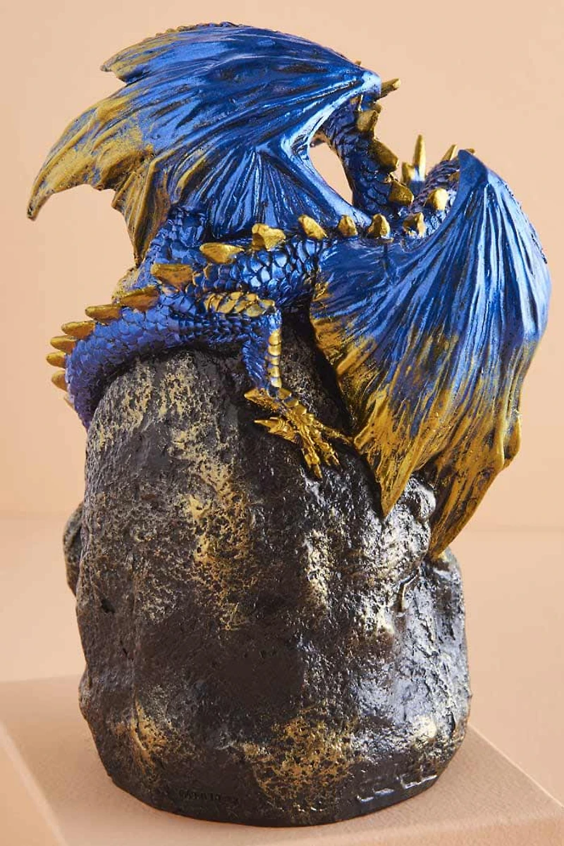 Dragon & Crystal Backflow Incense Burner