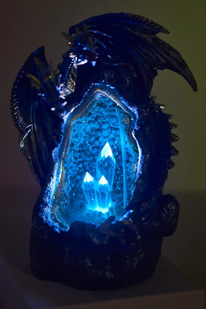 Dragon & Crystal Backflow Incense Burner