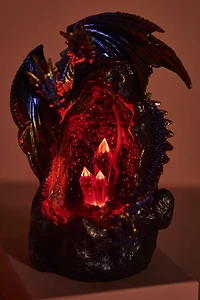 Dragon & Crystal Backflow Incense Burner