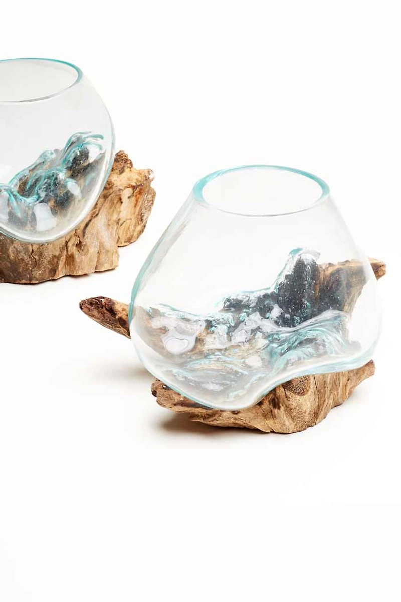 Buy Small Rootwood Vase Online at Earthbound Trading