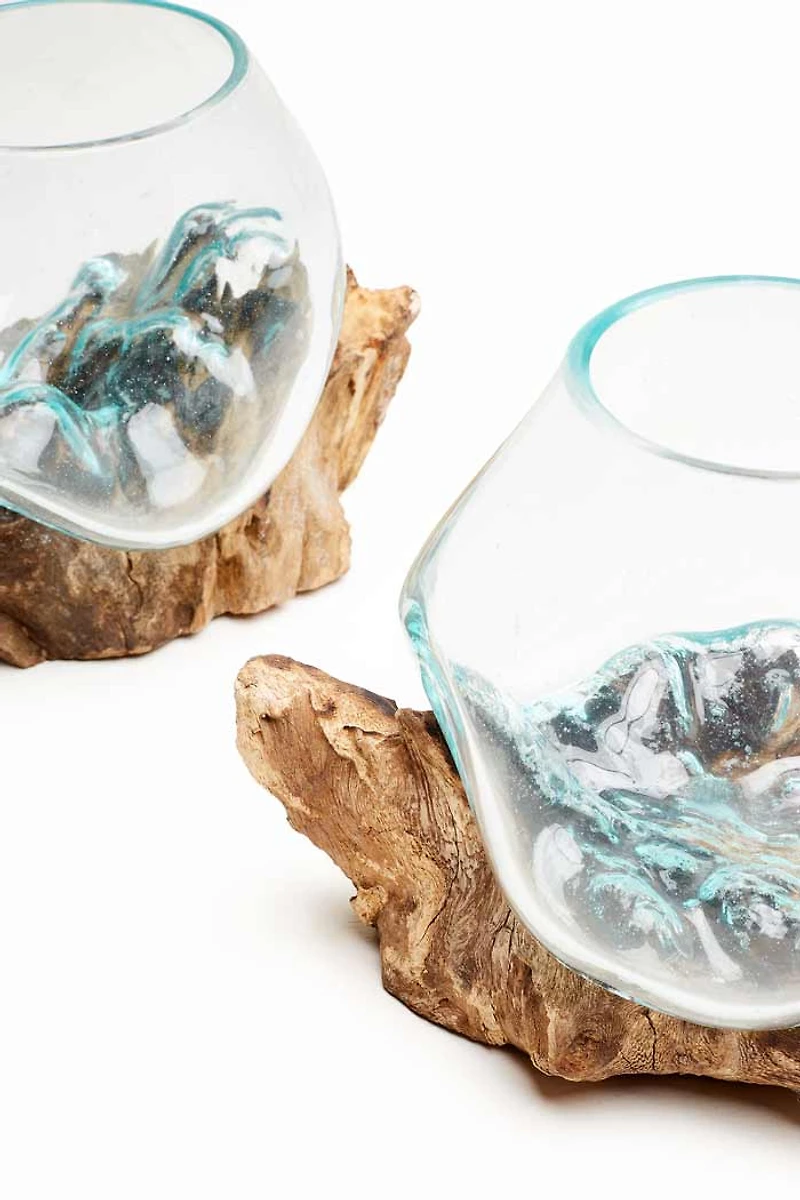 Buy Small Rootwood Vase Online at Earthbound Trading