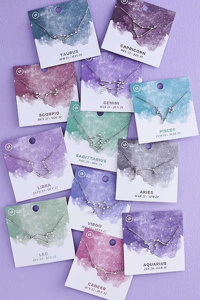 Zodiac Constellation Necklaces