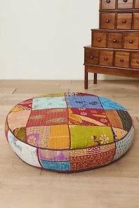 Buy Kantha Floor Pouf Online at Earthbound Trading
