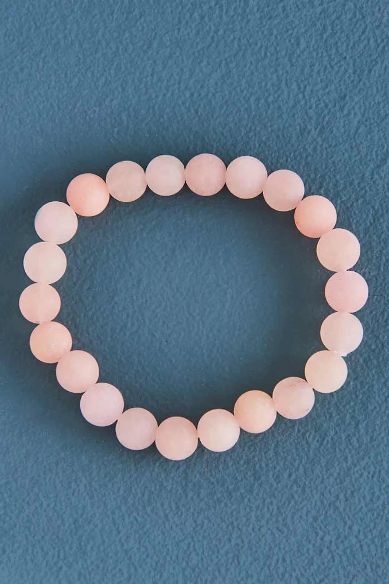 Buy Matte Rose Quartz Bracelet Online at Earthbound Trading