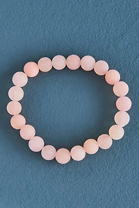 Buy Matte Rose Quartz Bracelet Online at Earthbound Trading