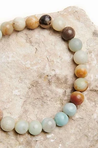 Buy Shiny Amazonite Glossy Beaded Beauty Bracelet Online!