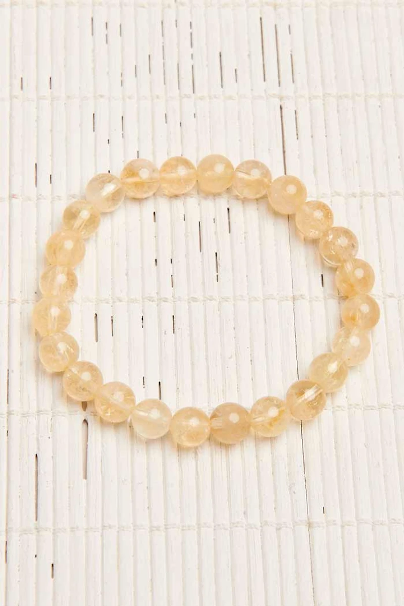 Buy the Shiny Citrine Bracelet for Joy and Abundance
