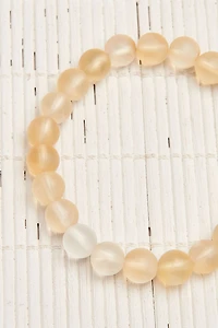 Matte Citrine Bracelet for Abundance & Positivity | Shop Now