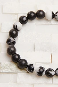 Shop the Shiny Zebra Jasper Bracelet for Grounding Energy