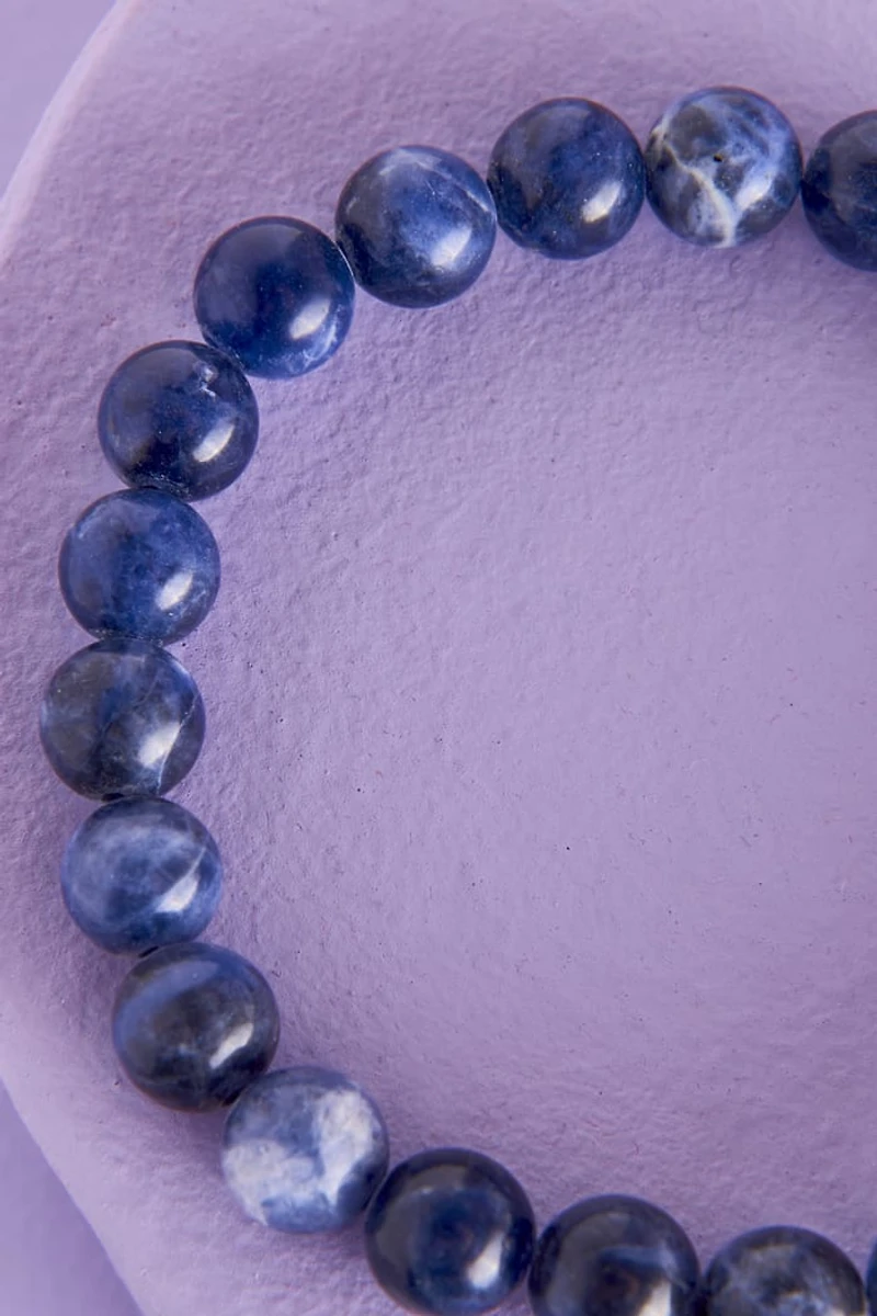 Discover the Shiny Sodalite Bracelet for Clarity and Intuition