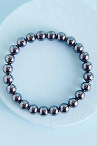 Buy Shiny Hematite Bracelet Online at Earthbound Trading