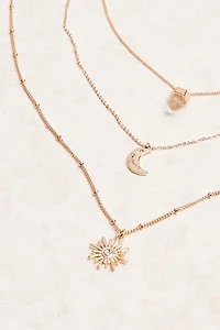 Buy Cosmic Trio Necklace Set Online at Earthbound Trading