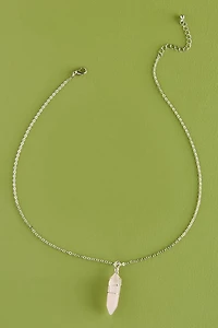 Buy Rose Quartz Wrap Necklace Online at Earthbound Trading