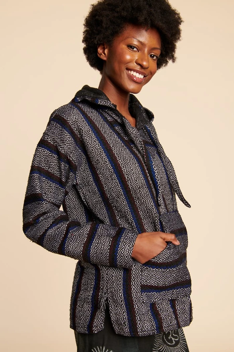 Buy Multi Grey Baja Pullover Online at Earthbound Trading