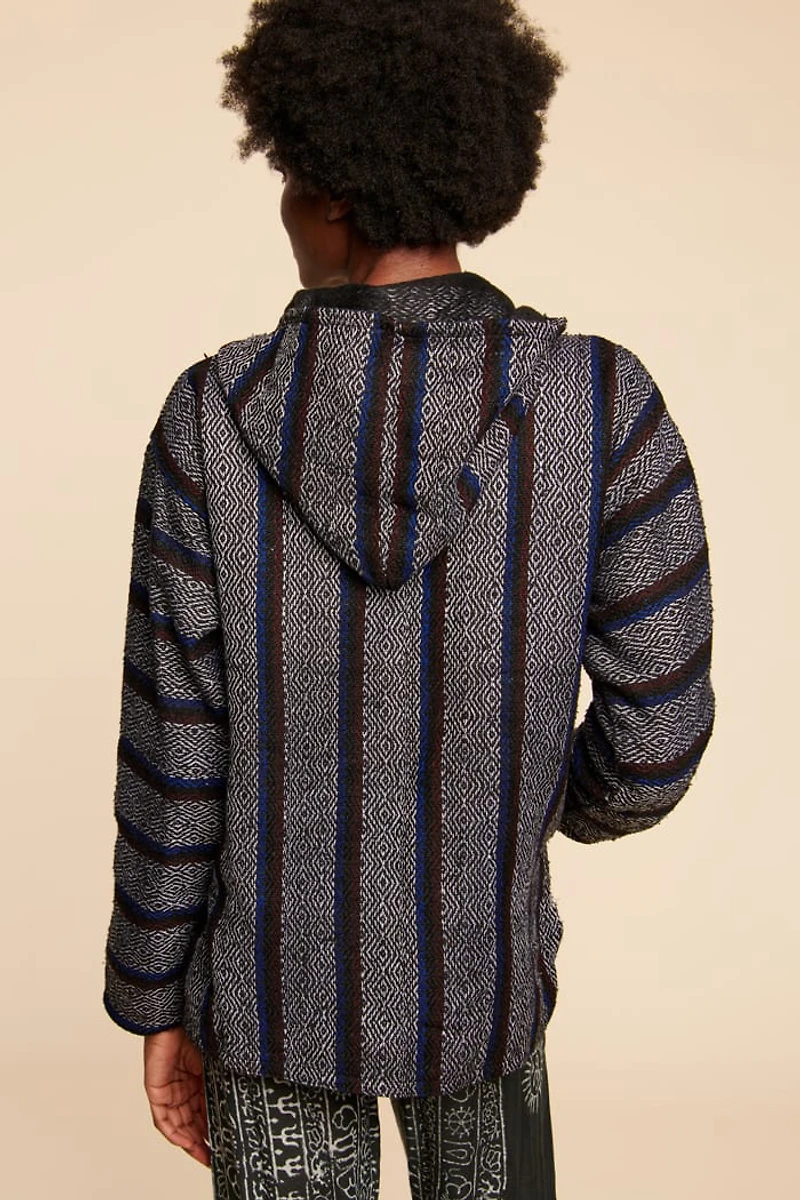 Buy Multi Grey Baja Pullover Online at Earthbound Trading