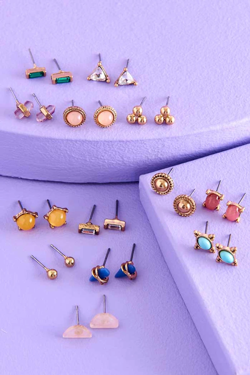 Buy Rainbow Round Earring Set Online at Earthbound Trading