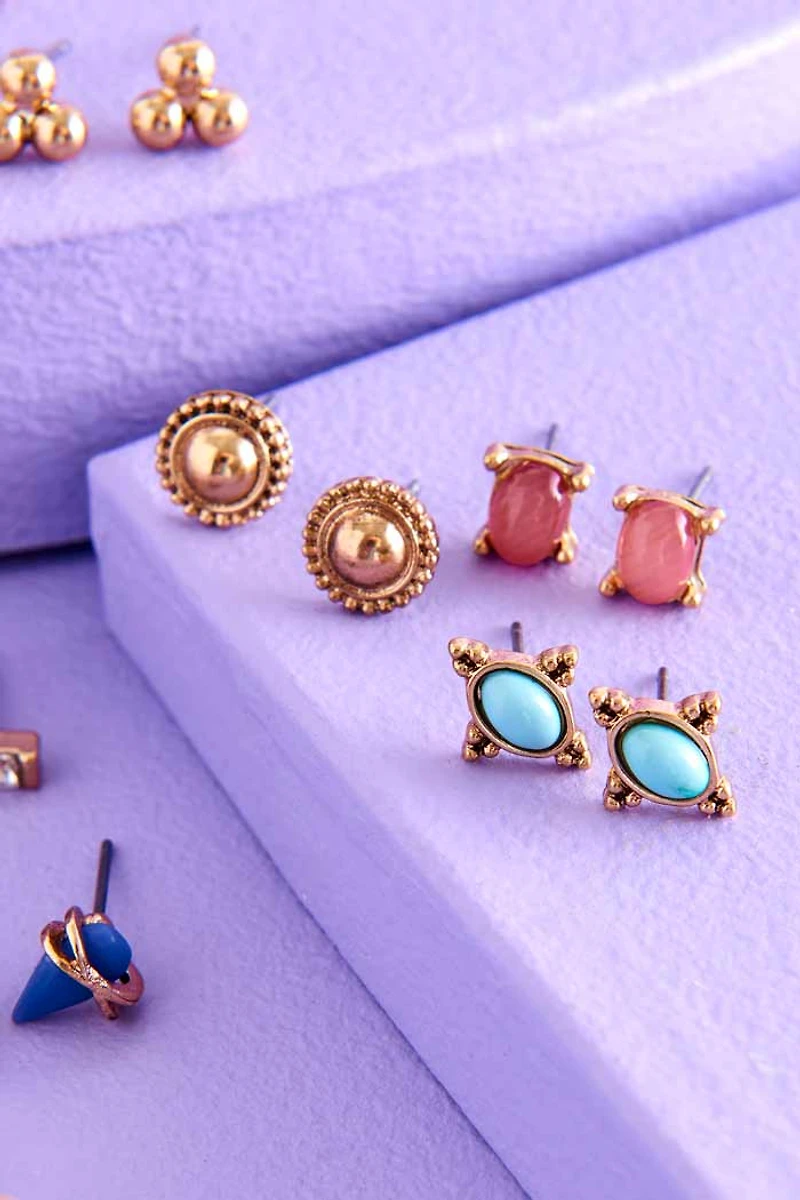 Buy Rainbow Round Earring Set Online at Earthbound Trading