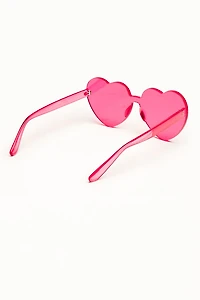 Buy Rimless Red Heart Sunglasses Online at Earthbound Trading