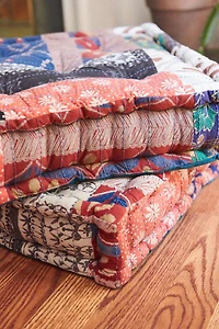 Buy Square Kantha Meditation Pouf Online at Earthbound Trading