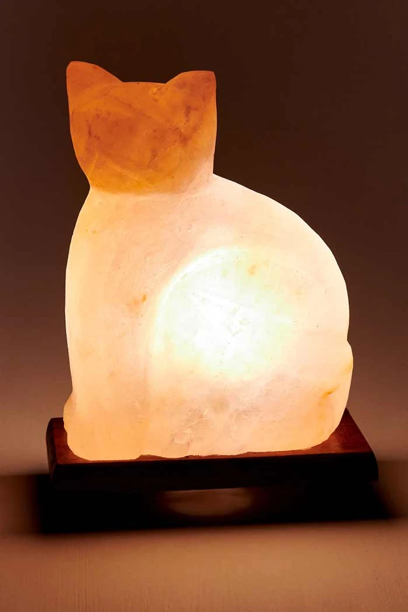 Buy Cat Shaped Salt Lamp Online at Earthbound Trading