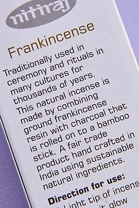 Nitiraj Frankincense Incense for Meditation & Purification | Buy Now
