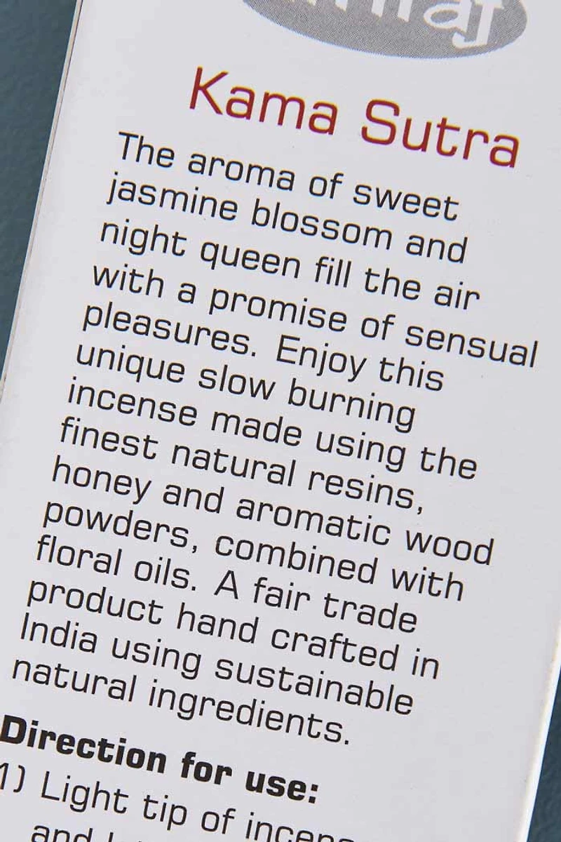 Buy Kama Sutra Incense Sticks - Sensual Aromatherapy
