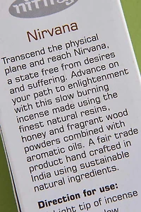 Buy Nitiraj Nirvana Incense Sticks - Uplift Your Spirit