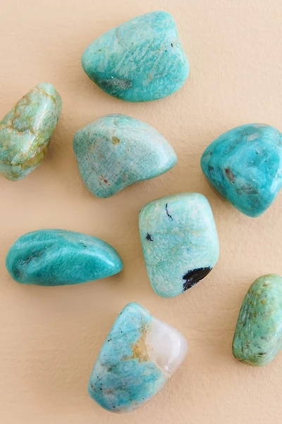 Amazonite Tumbled Stone - Healing Crystal for boho Souls