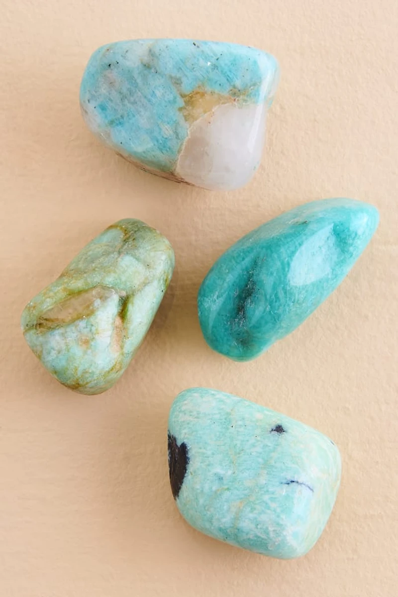Amazonite Tumbled Stone - Healing Crystal for boho Souls