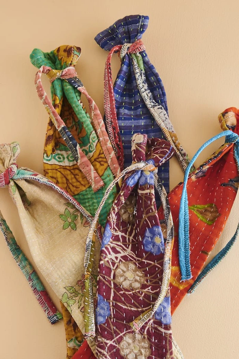 Kantha Incense Bag