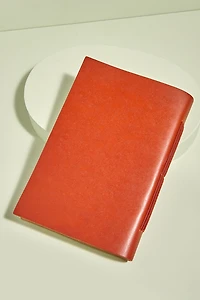 Cosmic Mushroom Medium Leather Journal (EB Exclusive)