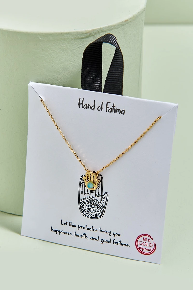 Buy Hand of Fatima Necklace Online at Earthbound Trading
