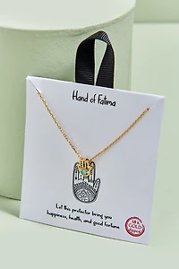 Buy Hand of Fatima Necklace Online at Earthbound Trading