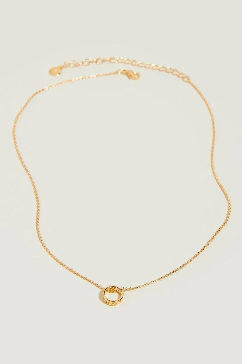 Buy Love Yourself Circle Necklace Online at Earthbound Trading