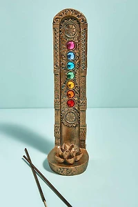 Buy Gold Chakra Lotus Incense Burner Online at Earthbound Trading
