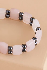 Find Harmony with Rose Quartz Balance Bracelet - Shop Now