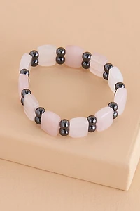 Find Harmony with Rose Quartz Balance Bracelet - Shop Now