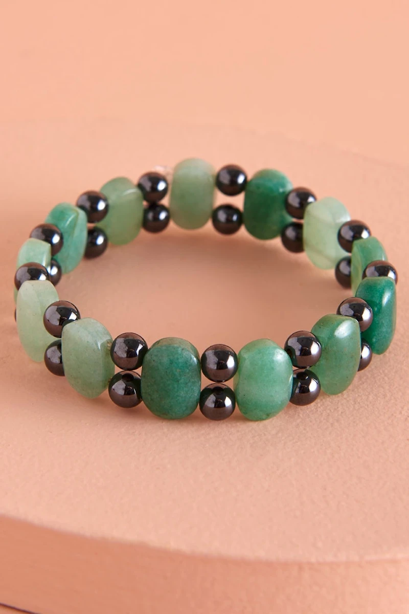 Bring Balance - Shop Green Aventurine boho Bracelet Now
