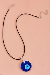 Buy Chunky Blue Evil Eye Necklace Online at Earthbound Trading