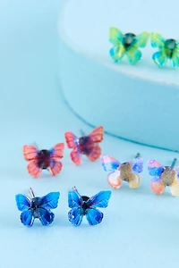 Buy Mid-Flutter Mini Butterfly Earring Set Online at Earthbound Trading